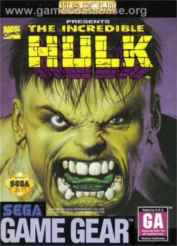 Cover Incredible Hulk, The for Game Gear